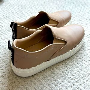 Chloe size 40 slip on sneaker
